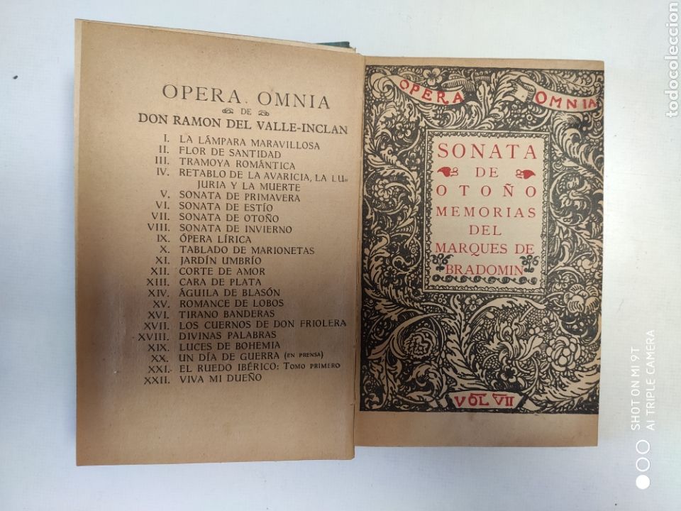 Libros antiguos: 1933. SONATAS: PRIMAVERA, OTO&Ntilde;O, INVIERNO - Foto 6