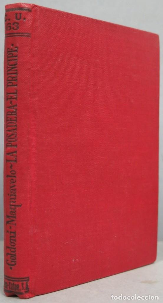 Libros antiguos: 1920.- LA POSADERA. GOLDONI - Foto 1