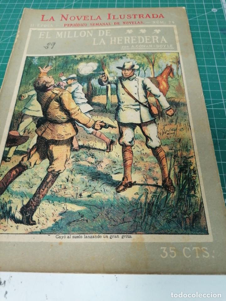 Libros antiguos: A. Conan Doyle. El mill&oacute;n de la herrera. La novela Ilustrada. N. 29 - Foto 1