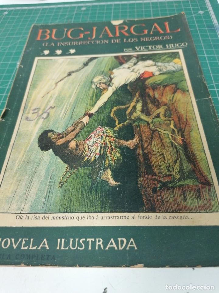Libros antiguos: Victor Hugo. Bug-Jargal. La novela Ilustrada. - Foto 1