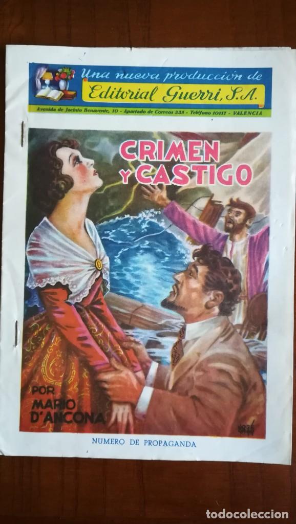 Libros antiguos: Crimen y Castigo por Mario dAncona - Foto 1