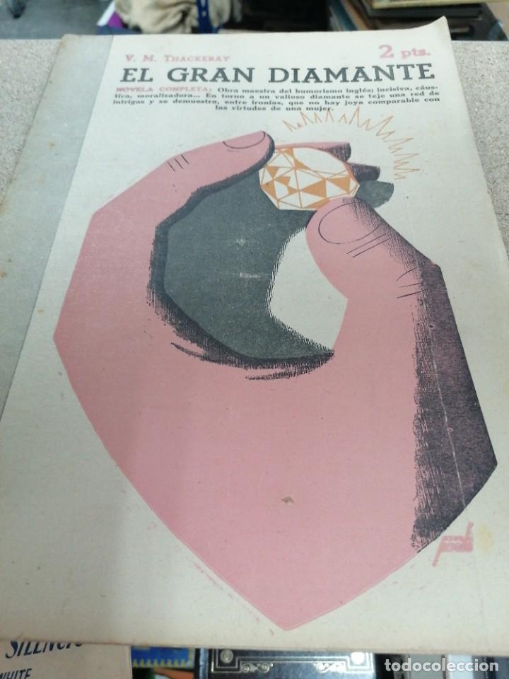 Libros antiguos: V. M. Thackeray. El gran diamante. Novelas y Cuentos - Foto 1