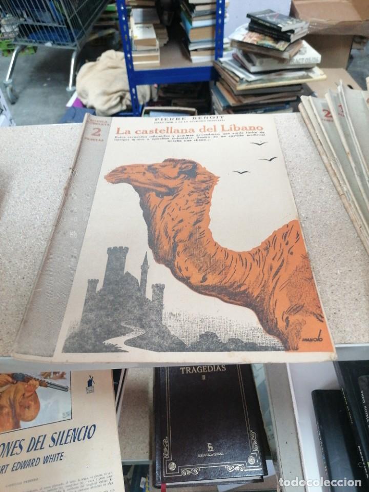 Libros antiguos: Pierre Benoit. La castellana del Libano. Novelas y Cuentos - Foto 1