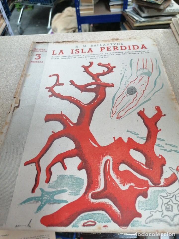 Libros antiguos: R. M. Ballantyne. La Isla perdida. Novelas y Cuentos - Foto 1