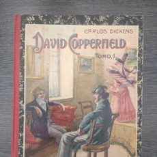 Libros antiguos: DAVID COPPERFIELD. CARLOS DICKENS. TOMO I Y II. SOPENA. 1933. GRANDES NOVELAS