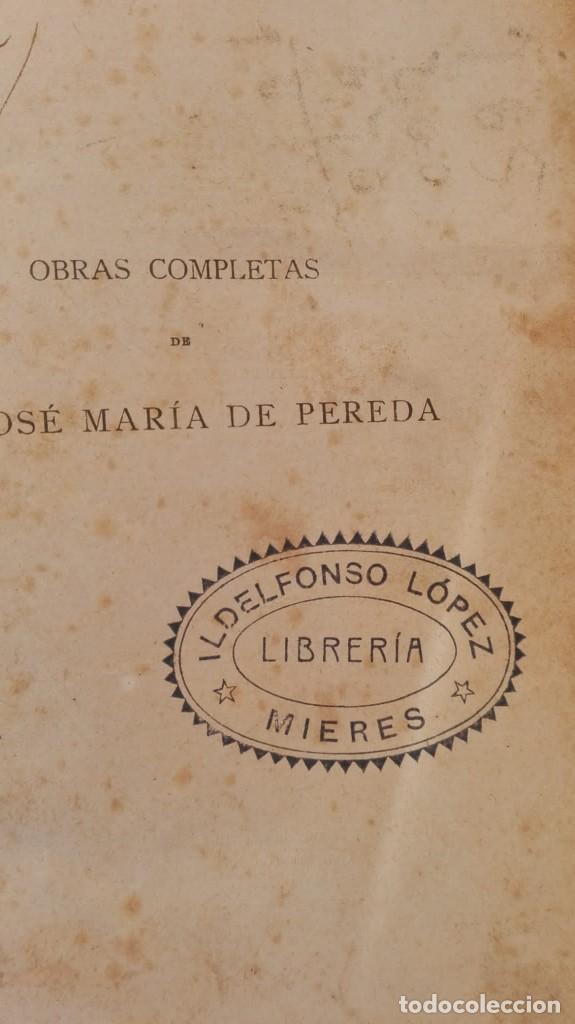Libros antiguos: Pedro S&aacute;nchez. Autor: J. M. de Pereda - Foto 2