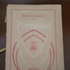Libros antiguos: PARISINA, RUBEN DARIO ,. Lote 218902726