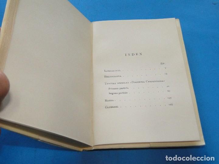 Libros antiguos: DOCTRINA COMPENDIOSA.- FRANCESC EIXIMENIS? - Foto 4