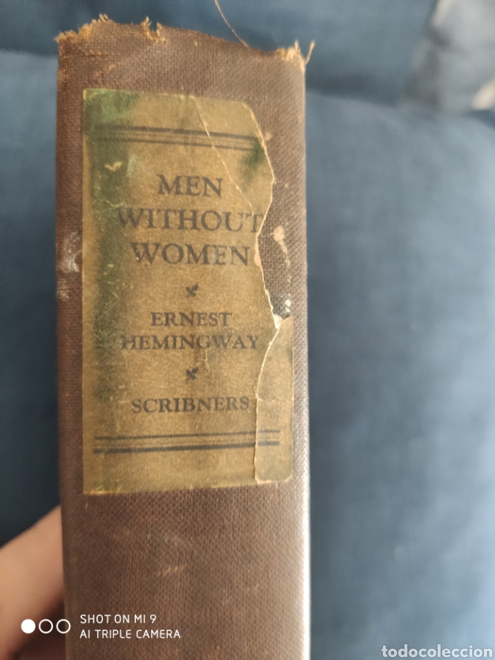Libros antiguos: MEN WITHOUT WOMAN, ERNEST HEMINGWAY. PRIMERA EDICIÓN. 1.927. - Foto 2 - 220742113