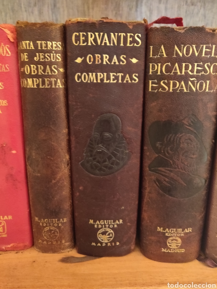 Libros antiguos: Cervantes obras completas Aguilar - Foto 1