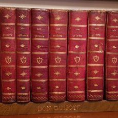 Libros antiguos: DON QUIJOTE DE LA MANCHA, EDICIÓN DE GABRIEL DE SANCHA, PELLICER 9 TOMOS 1798-1800.. Lote 222097300