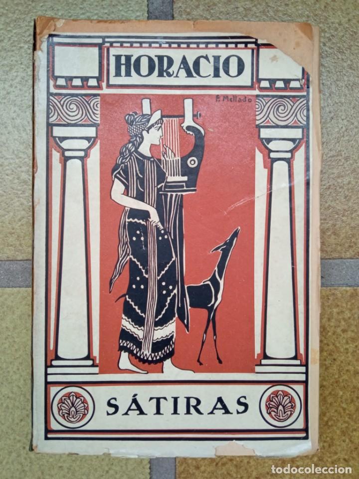 Libros antiguos: S&aacute;tiras. Autor: Horacio - Foto 1