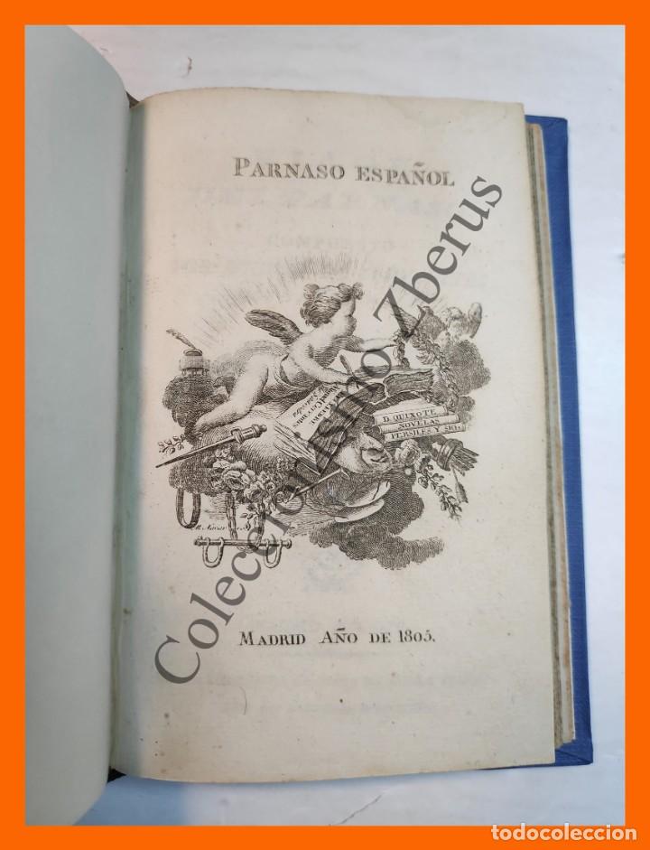 Libros antiguos: Viage del Parnaso - Miguel de Cervantes - Foto 3