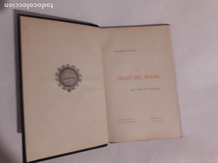 Libros antiguos: El grillo del hogar - Carlos Dickens - 1902 - Foto 3