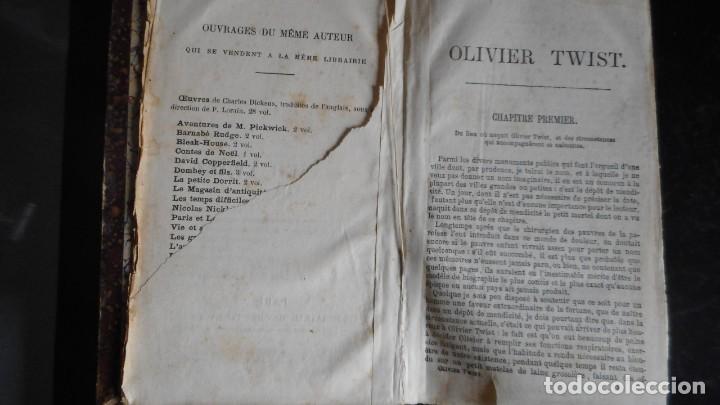 Libros antiguos: OLIVER TWIST ( CHARLES DICKENS) . EN FRANC&Eacute;S - Foto 3
