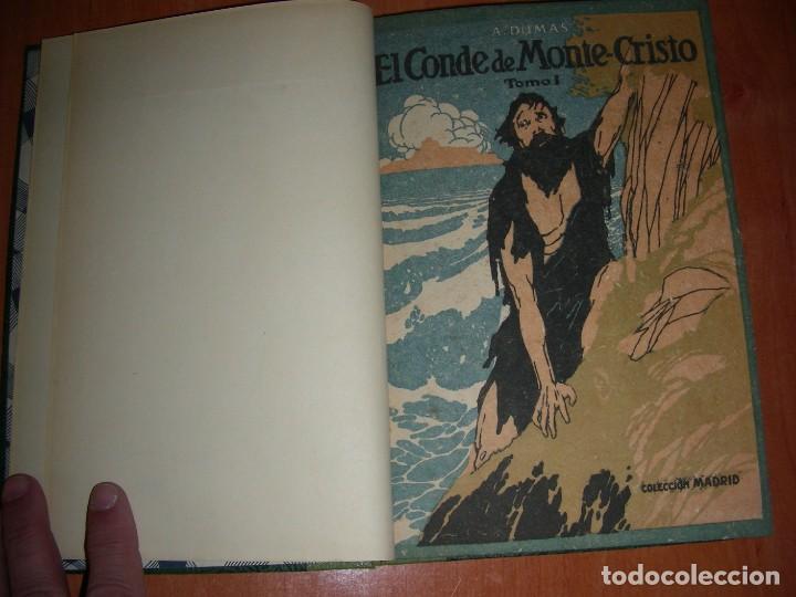 Libros antiguos: EL CONDE DE MONTECRISTO . A. DUMAS . 2 TOMOS - Foto 6