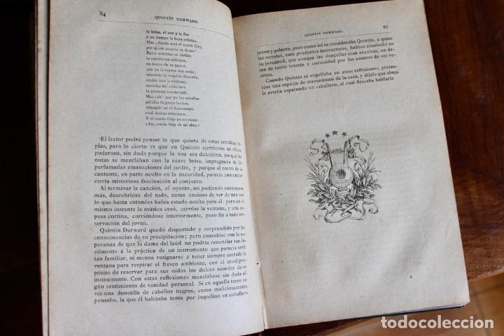 Libros antiguos: QUINTIN DURWARD. SIR WALTER SCOTT. 1883. - Foto 6