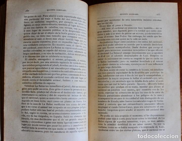 Libros antiguos: QUINTIN DURWARD. SIR WALTER SCOTT. 1883. - Foto 7