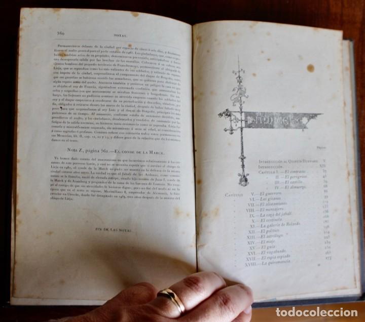 Libros antiguos: QUINTIN DURWARD. SIR WALTER SCOTT. 1883. - Foto 9