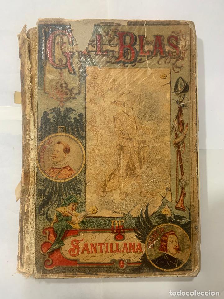 Libros antiguos: Historia de Gil Blas de Santillana - Foto 1