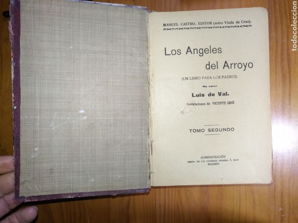 Libros antiguos: Los &Aacute;ngeles del arroyo Luis de Val Tomo 2 - Foto 1