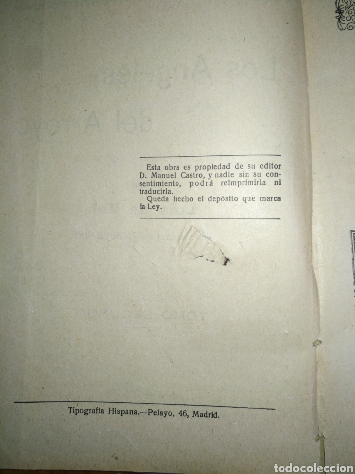 Libros antiguos: Los &Aacute;ngeles del arroyo Luis de Val Tomo 2 - Foto 5