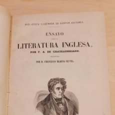 Libros antiguos: BIBLIOTECA ILUSTRADA DE GASPAR EDITORES. 1880...