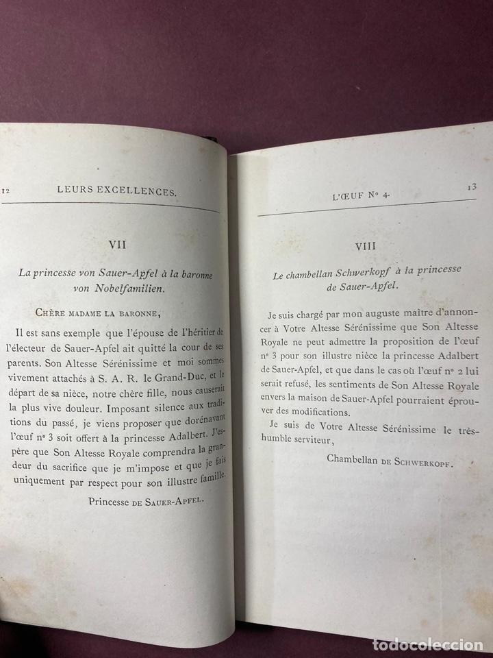 Libros antiguos: Brada. Leurs excellences. Paris, E. Plon, 1878. - Foto 3