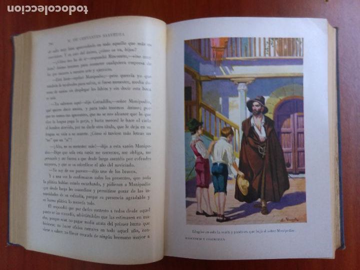 Libros antiguos: Novelas ejemplares. M. de Cervantes Saavedra - Foto 4