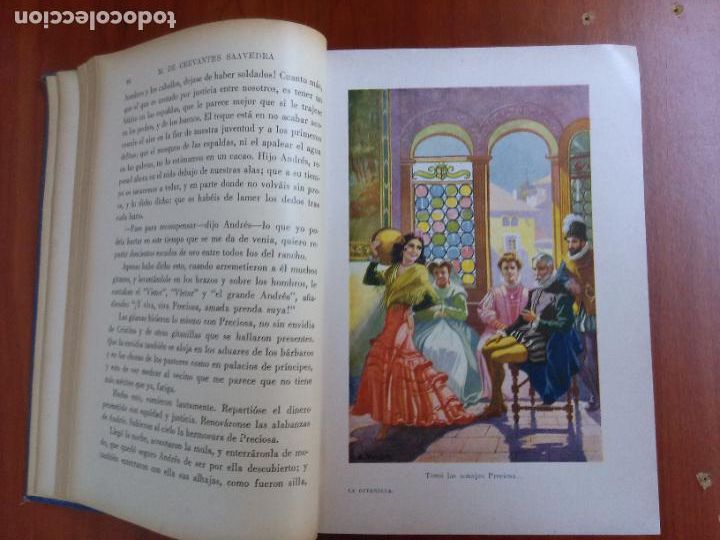 Libros antiguos: Novelas ejemplares. M. de Cervantes Saavedra - Foto 5