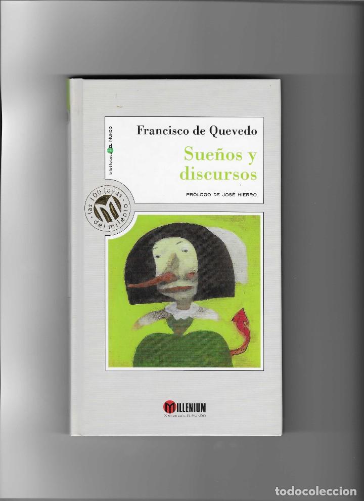 Libros antiguos: FRANCISCO DE QUEVEDO. SUE&Ntilde;OS Y DISCURSOS - Foto 1