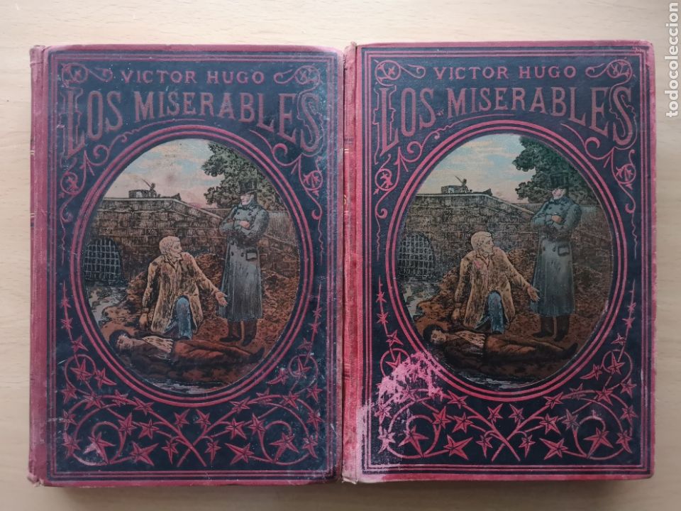 los miserables. victor hugo. 2 tomos. 1897 edit - Comprar Libros
