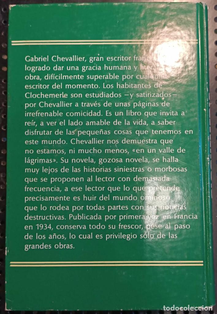 Libros antiguos: ❤️Libro CLOCHEMERLE, GABRIEL CHEVALLIER, 1979 ❤️ - Foto 3