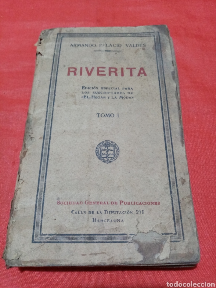 Libros antiguos: Riverita Tomo I de Armando Palacio Vald&eacute;s - Foto 1
