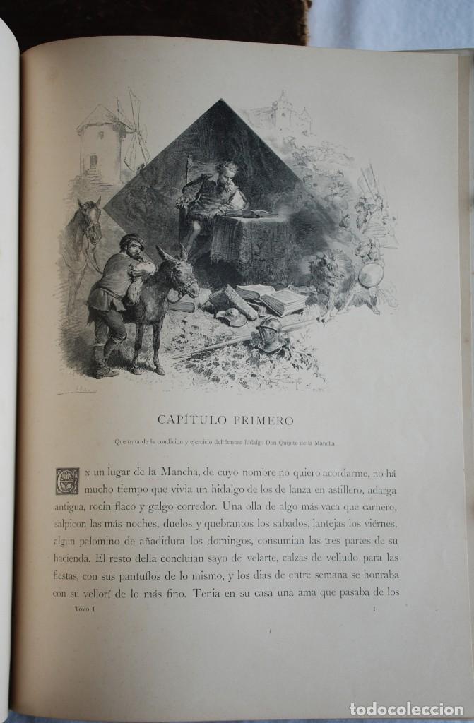 Libros antiguos: El Quijote. Edici&oacute;n de 1880 y 1888 - Foto 10