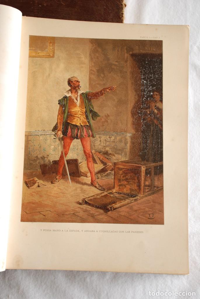 Libros antiguos: El Quijote. Edici&oacute;n de 1880 y 1888 - Foto 11