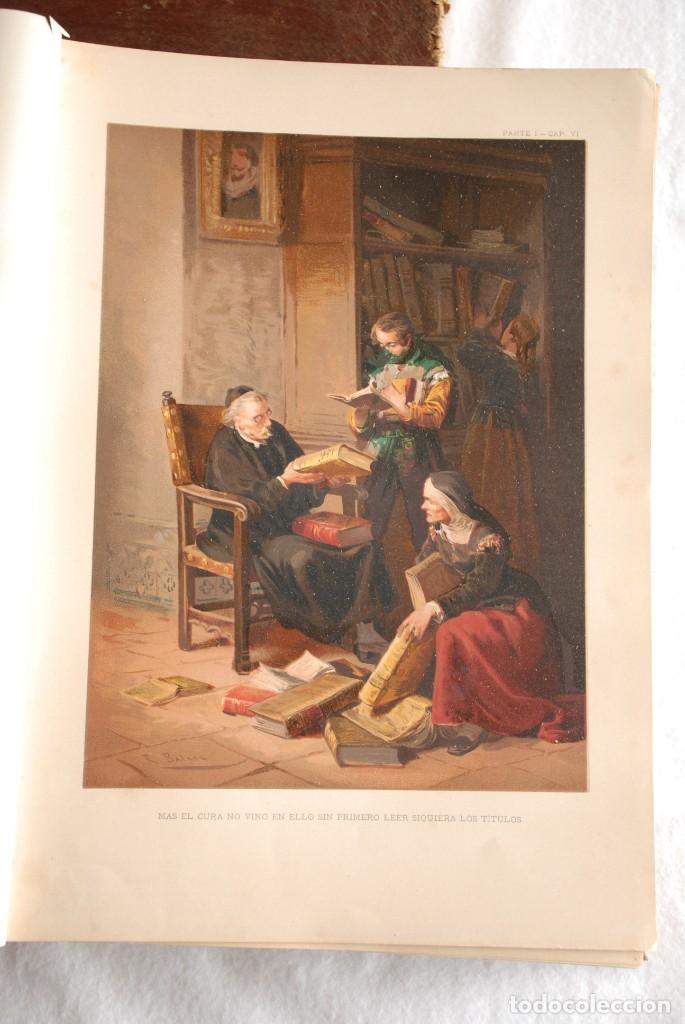 Libros antiguos: El Quijote. Edici&oacute;n de 1880 y 1888 - Foto 12