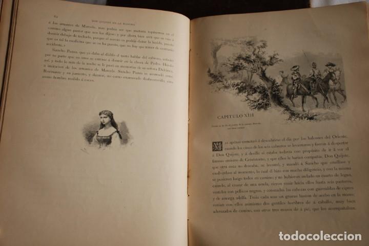 Libros antiguos: El Quijote. Edici&oacute;n de 1880 y 1888 - Foto 13