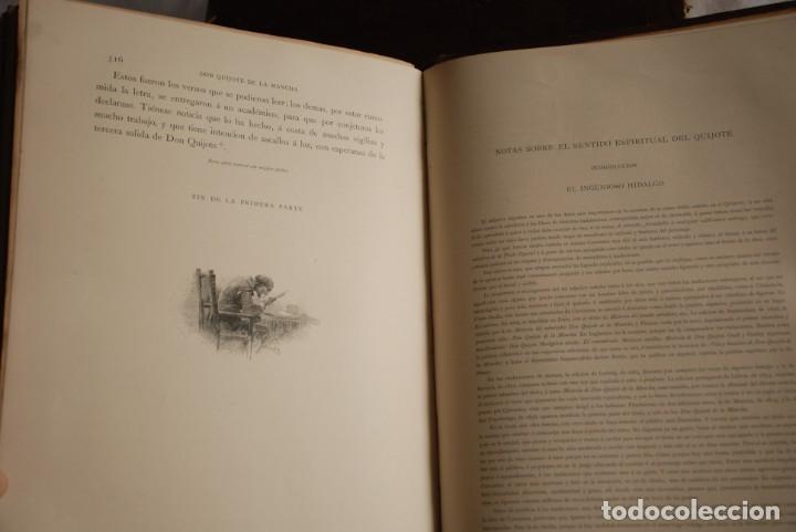 Libros antiguos: El Quijote. Edici&oacute;n de 1880 y 1888 - Foto 16