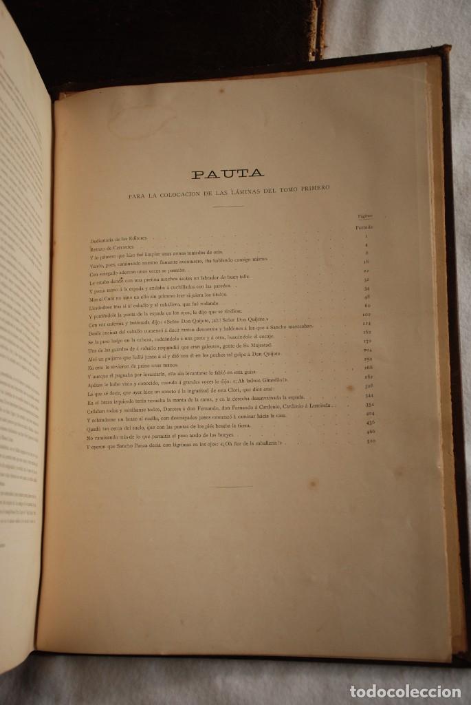 Libros antiguos: El Quijote. Edici&oacute;n de 1880 y 1888 - Foto 18