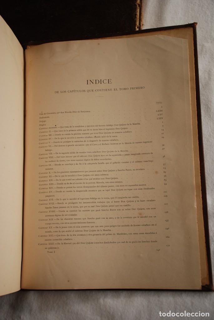 Libros antiguos: El Quijote. Edici&oacute;n de 1880 y 1888 - Foto 19