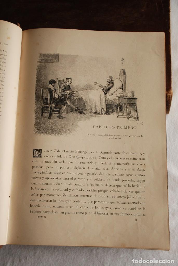 Libros antiguos: El Quijote. Edici&oacute;n de 1880 y 1888 - Foto 23