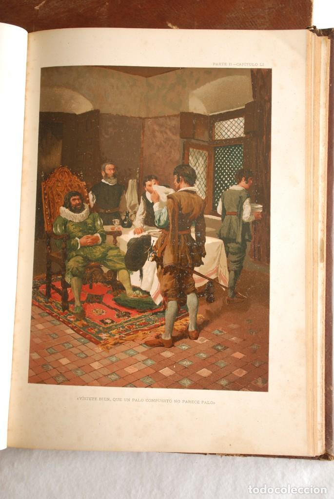 Libros antiguos: El Quijote. Edici&oacute;n de 1880 y 1888 - Foto 26