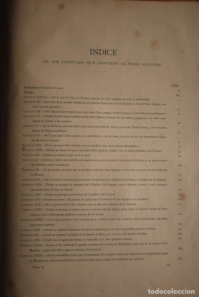 Libros antiguos: El Quijote. Edici&oacute;n de 1880 y 1888 - Foto 29