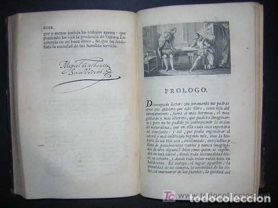 Libros antiguos: DON QUIJOTE DE LA MANCHA EN 5 TOMOS COMPLETOS. 1797. Impreso por Gabriel de Sancha. AMPLIOS GRABADOS - Foto 4 - 235890960