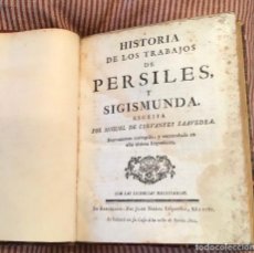 Libros antiguos: MIGUEL DE CERVANTES, PERSILES Y SIGISMUNDA 1768