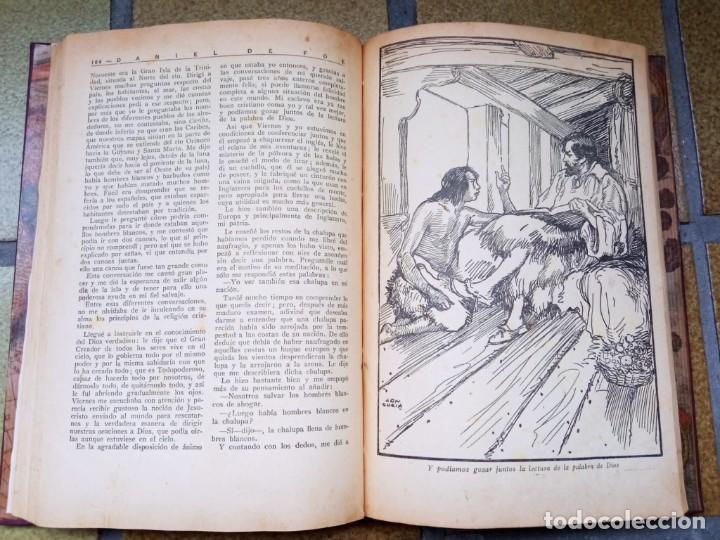 Libros antiguos: Robins&oacute;n Crusoe. Autor: Daniel Defoe - Foto 3