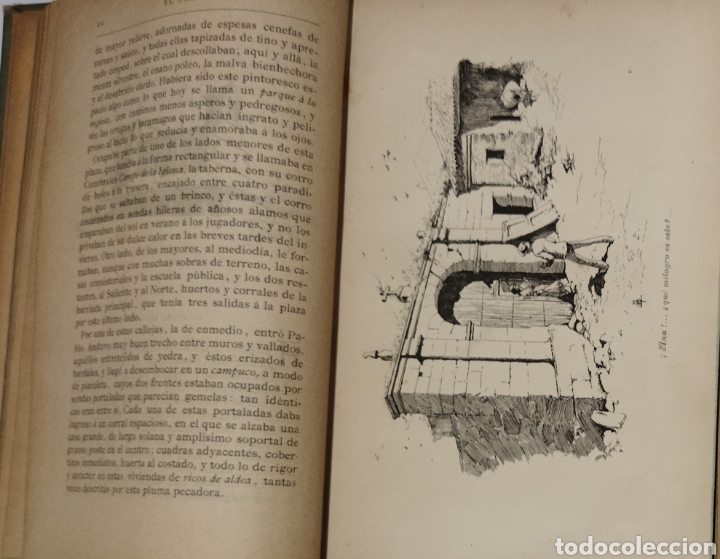 Libros antiguos: El sabor de la Tierruca.J M de Pereda.1 edicion 1882 - Foto 7