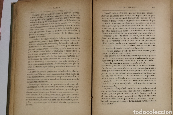 Libros antiguos: El sabor de la Tierruca.J M de Pereda.1 edicion 1882 - Foto 9
