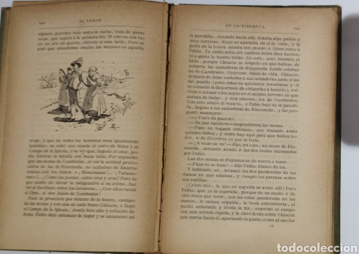 Libros antiguos: El sabor de la Tierruca.J M de Pereda.1 edicion 1882 - Foto 10